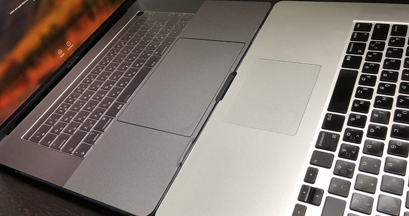 新型MacBook Pro 15インチモデルへ2012年Retina 15インチモデルから