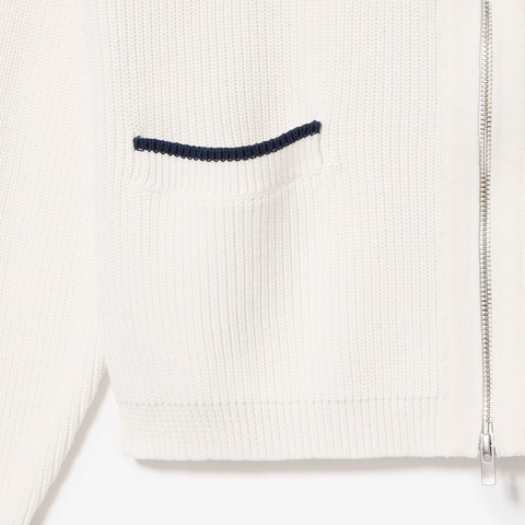 ジップアップローゲージニットブルゾン AF015J - ラコステ（LACOSTE