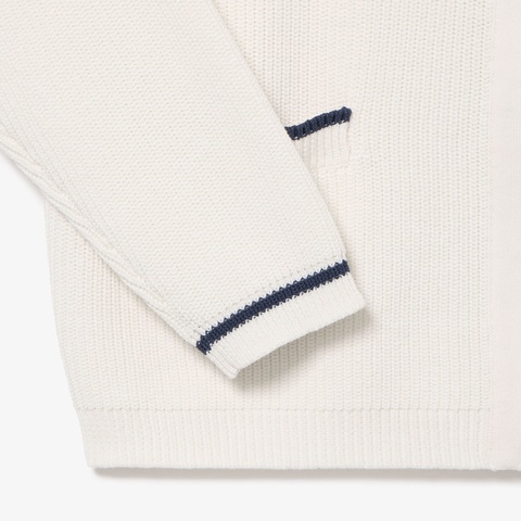 ジップアップローゲージニットブルゾン AF015J - ラコステ（LACOSTE
