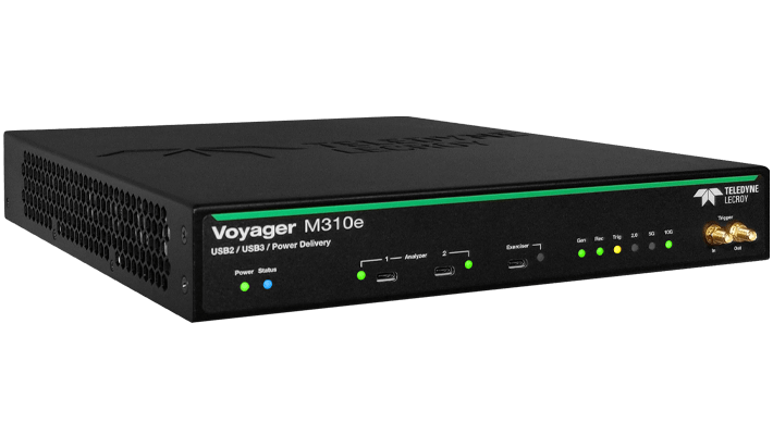 Voyager M310e USB Type-C および電力供給エクササイザ アナライザ