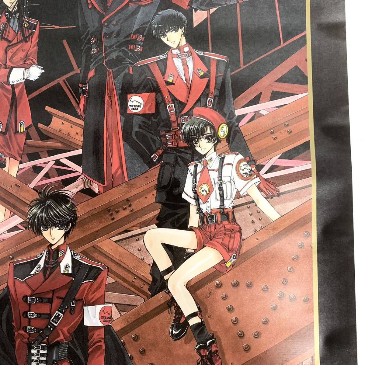 非売品 ポスター X エックス 天の龍 CLAMP クランプ もこなあぱぱ 告知