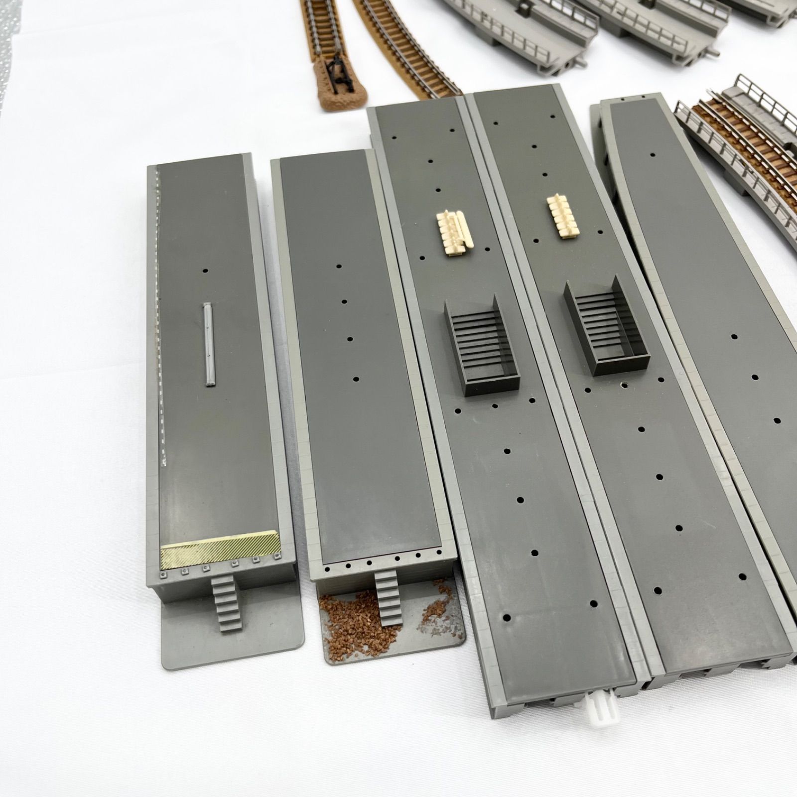 鉄道模型 レールセット 現状品 Nゲージ TOMIX? KATO? 曲線 直線 複線