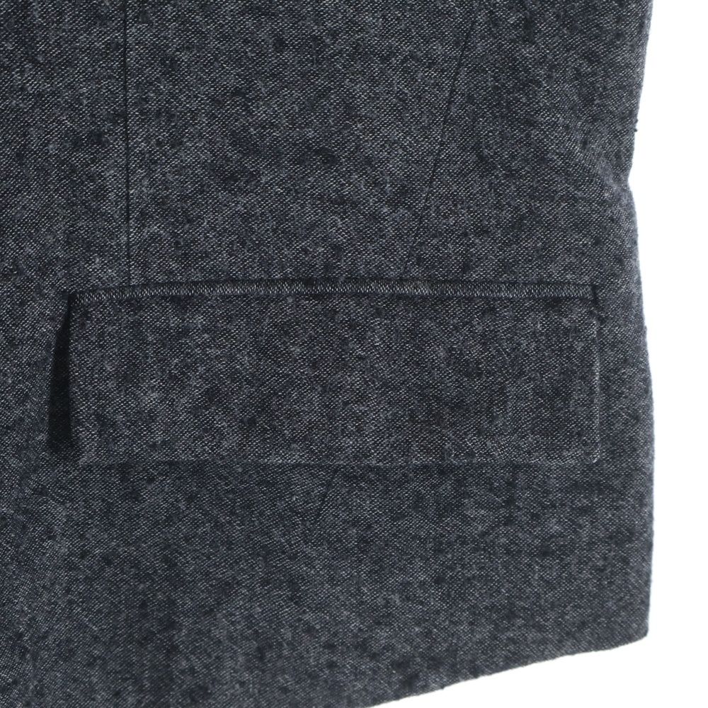 ナンバーナイン 日本製 裏地音符柄 ウールベスト ジレ size M ベスト