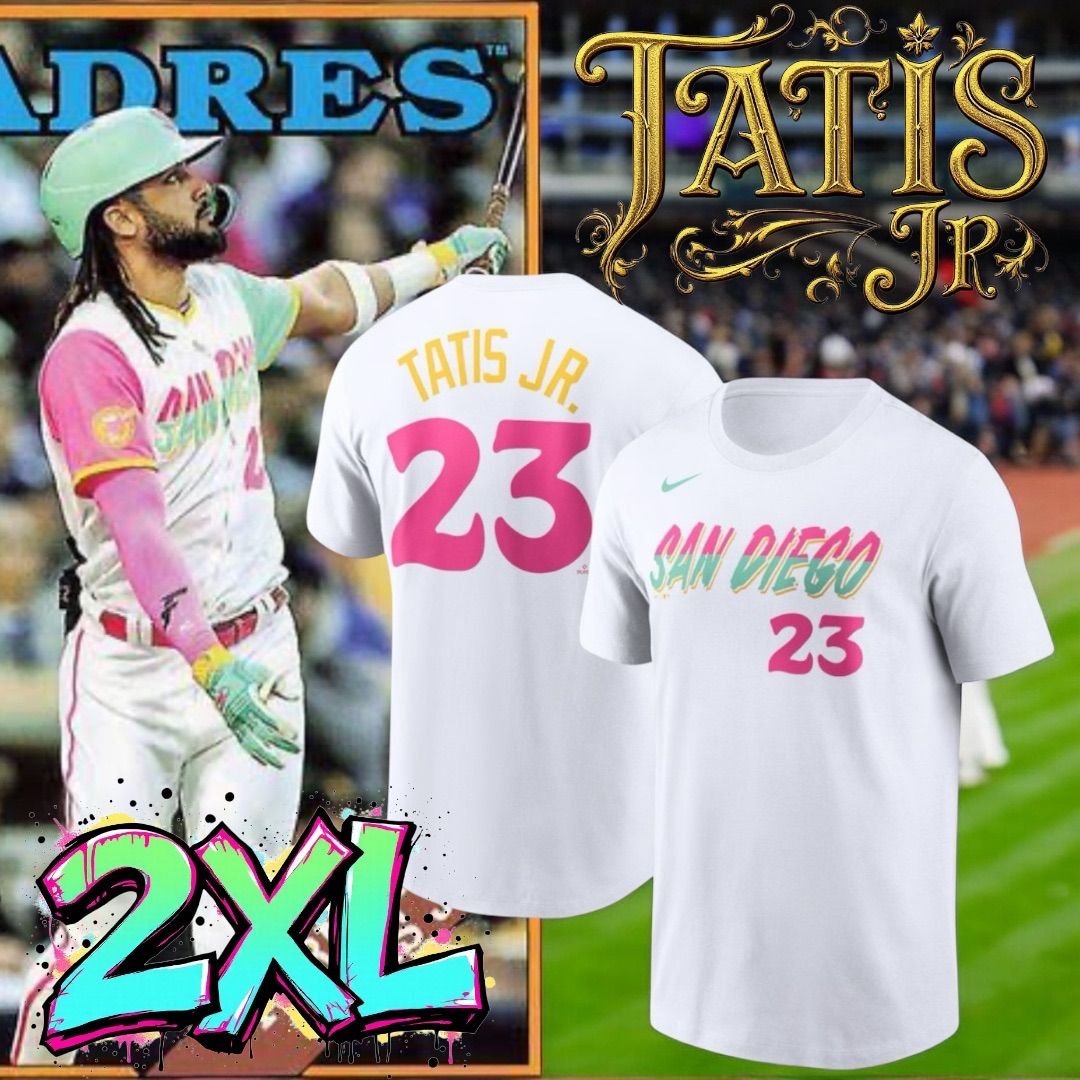 サンディエゴ・パドレス ユニフォーム TATIS JR. 23 シティコネクト
