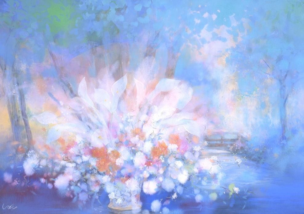 美しい水彩ガッシュ画船本清司の世界｜船本清司ガッシュ画