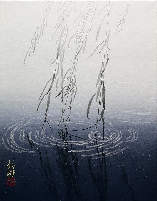 伝統技法＋オリジナリティー 日本画界期待の若手画家 狩俣公介