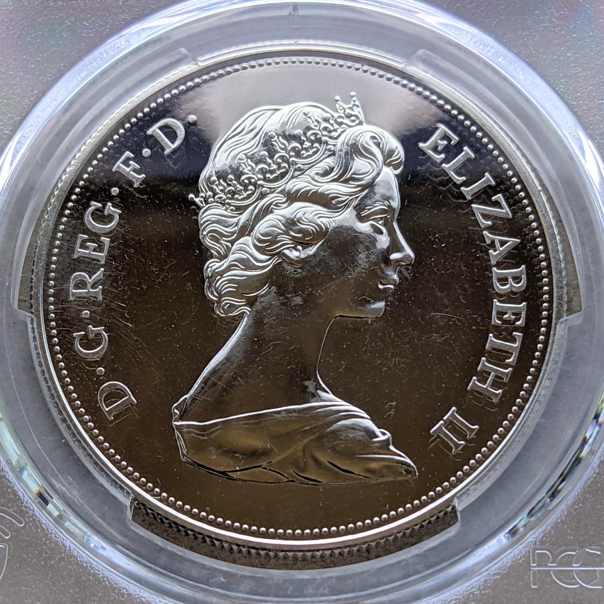 エリザベス2世 シルバーウエディング(銀婚式) クラウン銀貨の