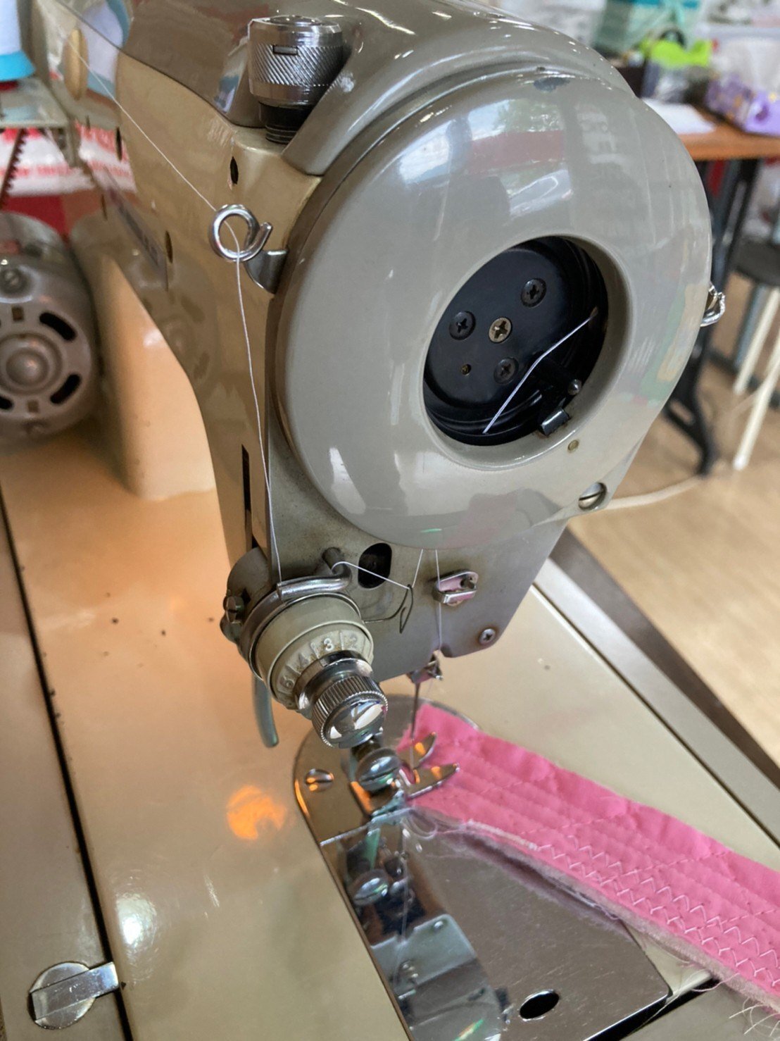 ミシン紹介】レトロなミシン JUKI ロータリックス「HZ-253