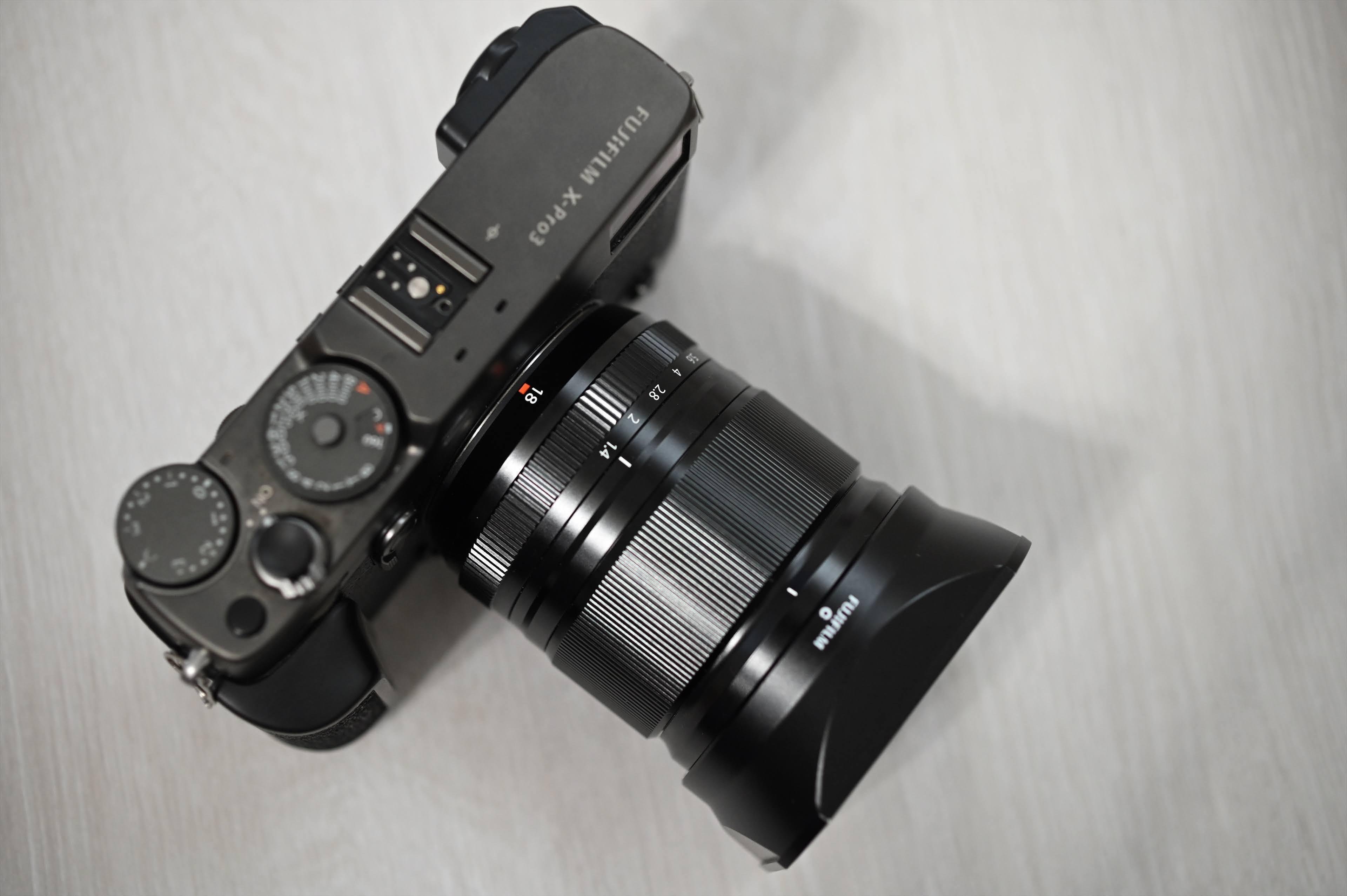 完全無欠レンズ】XF18mmF1.4 R LM WR x X-PRO3｜pepepe
