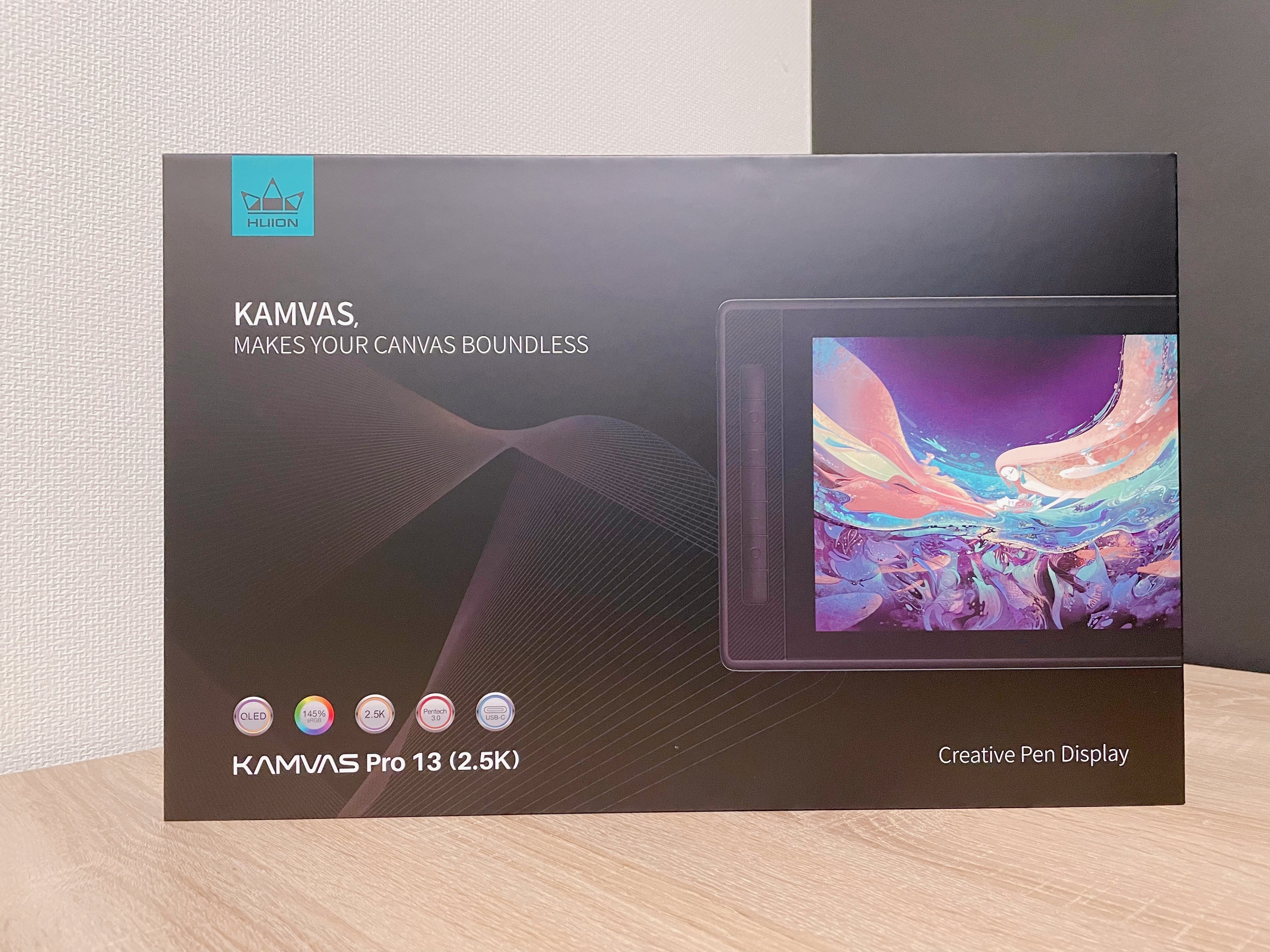 HUION「Kamvas Pro 13」レビュー｜一束：｜illust&Live2D