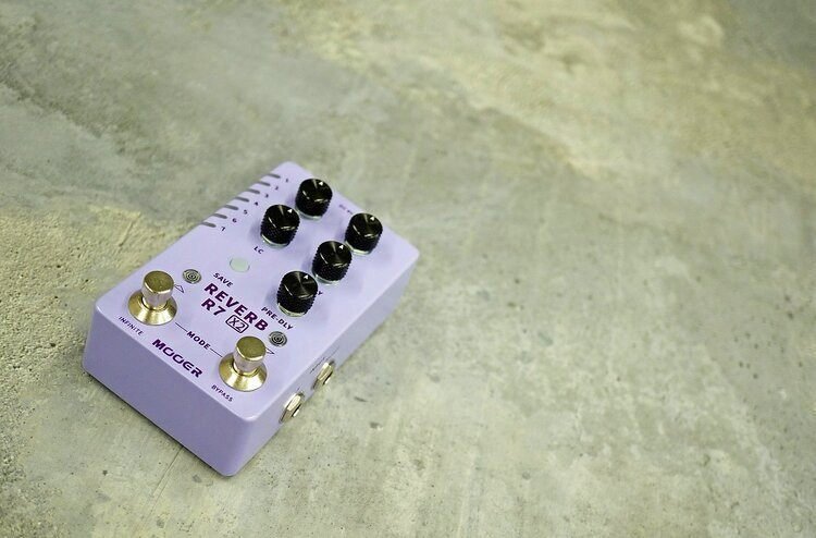 14タイプのハイクオリティリバーブをコンパクトに！Mooer R7 X2 REVERB