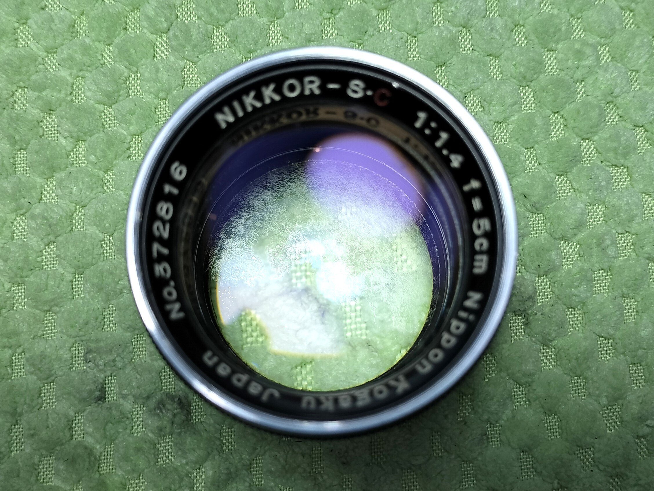 ニコン Sマウントレンズの分解（Nikkor SC 50mm F/1.4）｜フィルム