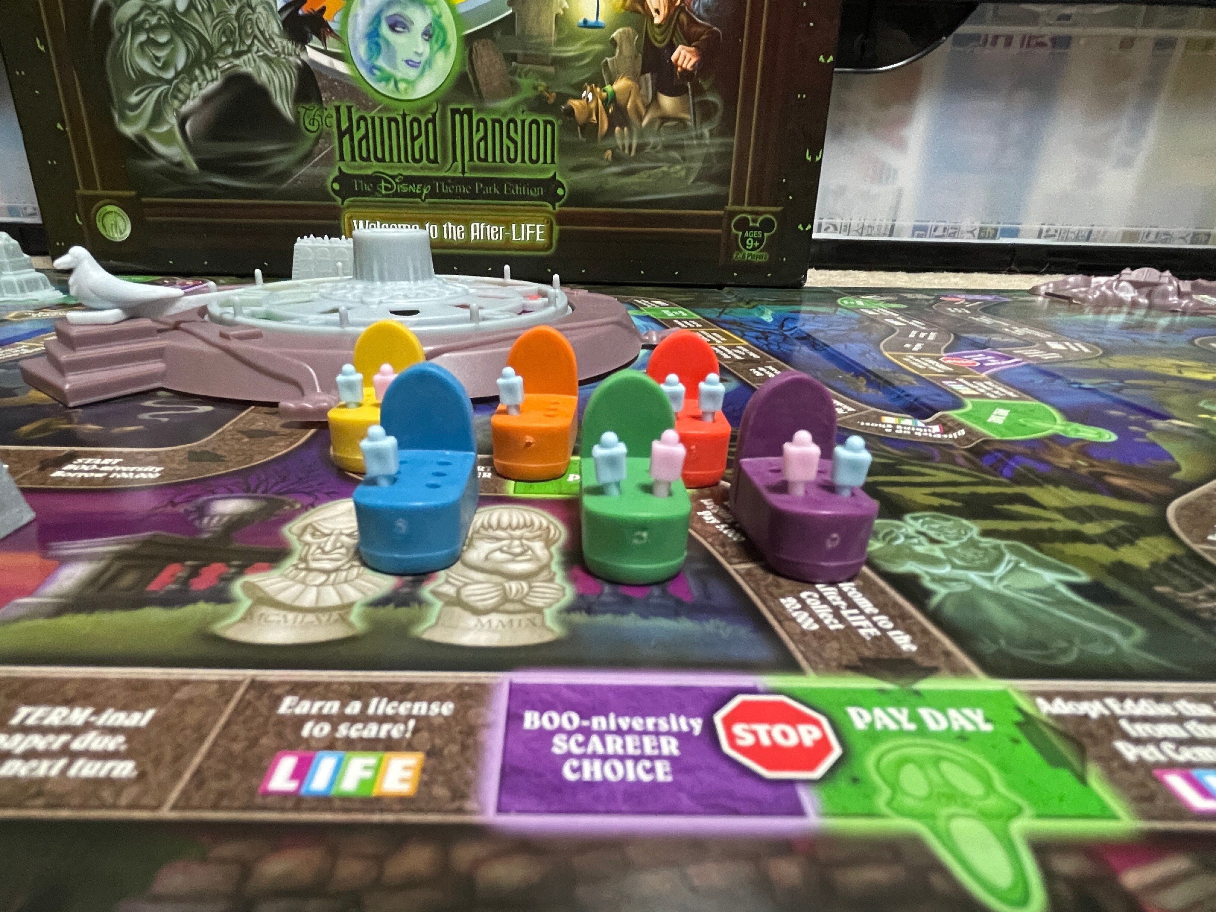 ボードゲーム紹介！】The GAME of LIFE Haunted Mansion(人生ゲーム