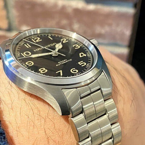 HAMILTON ハミルトン カーキ メタルブレスレット マーフ38 メタル