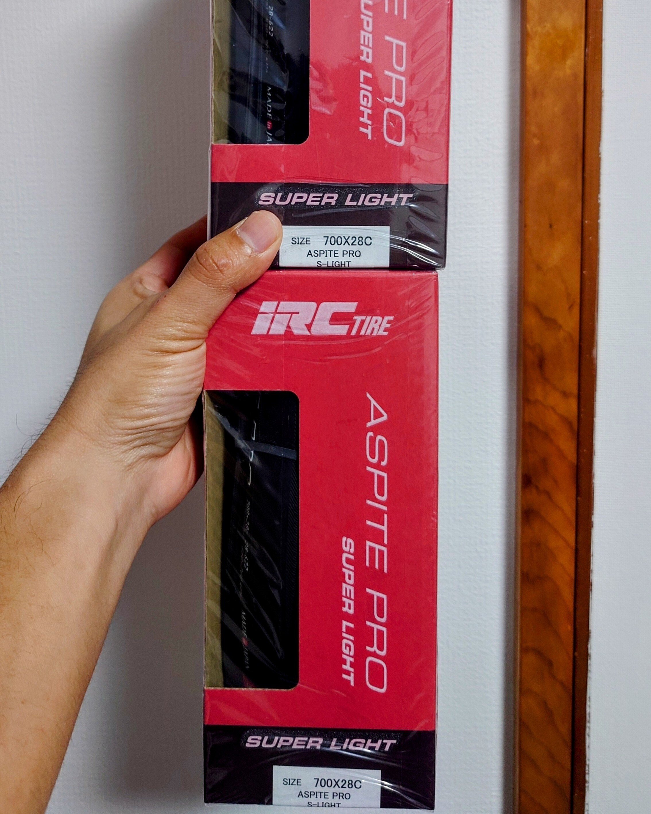 GP5000が良すぎて抜け出せない人 iRC ASPITE PRO S-LIGHT 28Cを導入