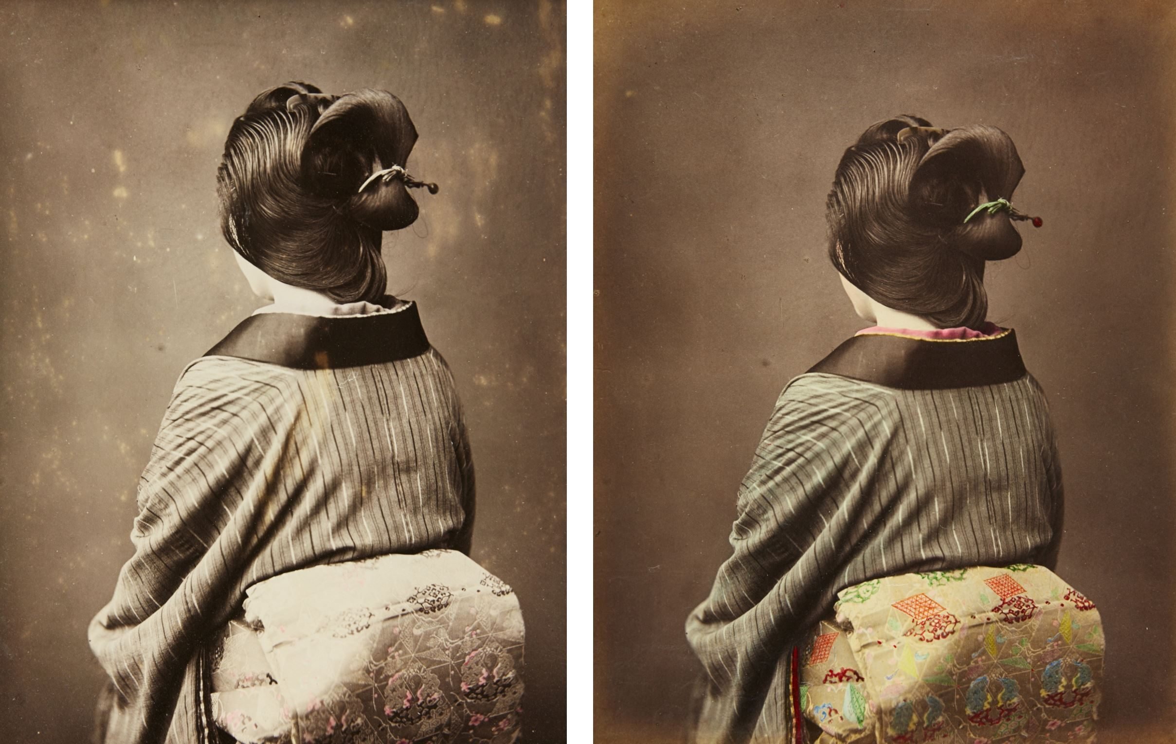 古代ガラスと手彩色写真、レアな企画展｜白鳥 正夫