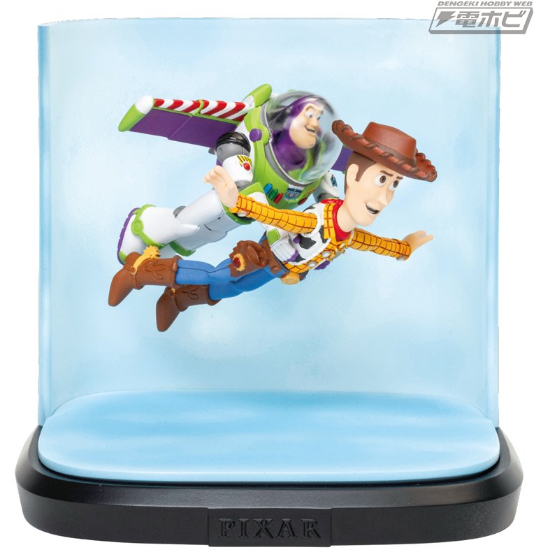 トイ・ストーリー』『モンスターズ・インク』『カーズ』のフィギュア