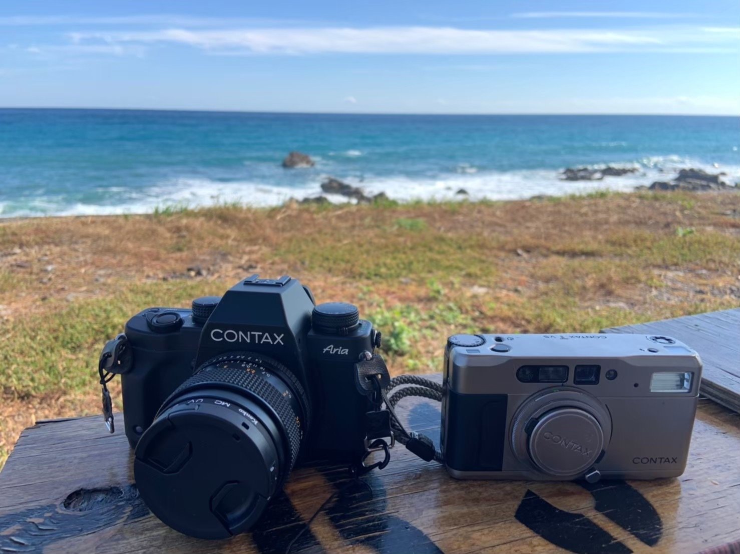 4🎞️📷 CONTAX aria その1 フィルムカメラ｜Ynofilm