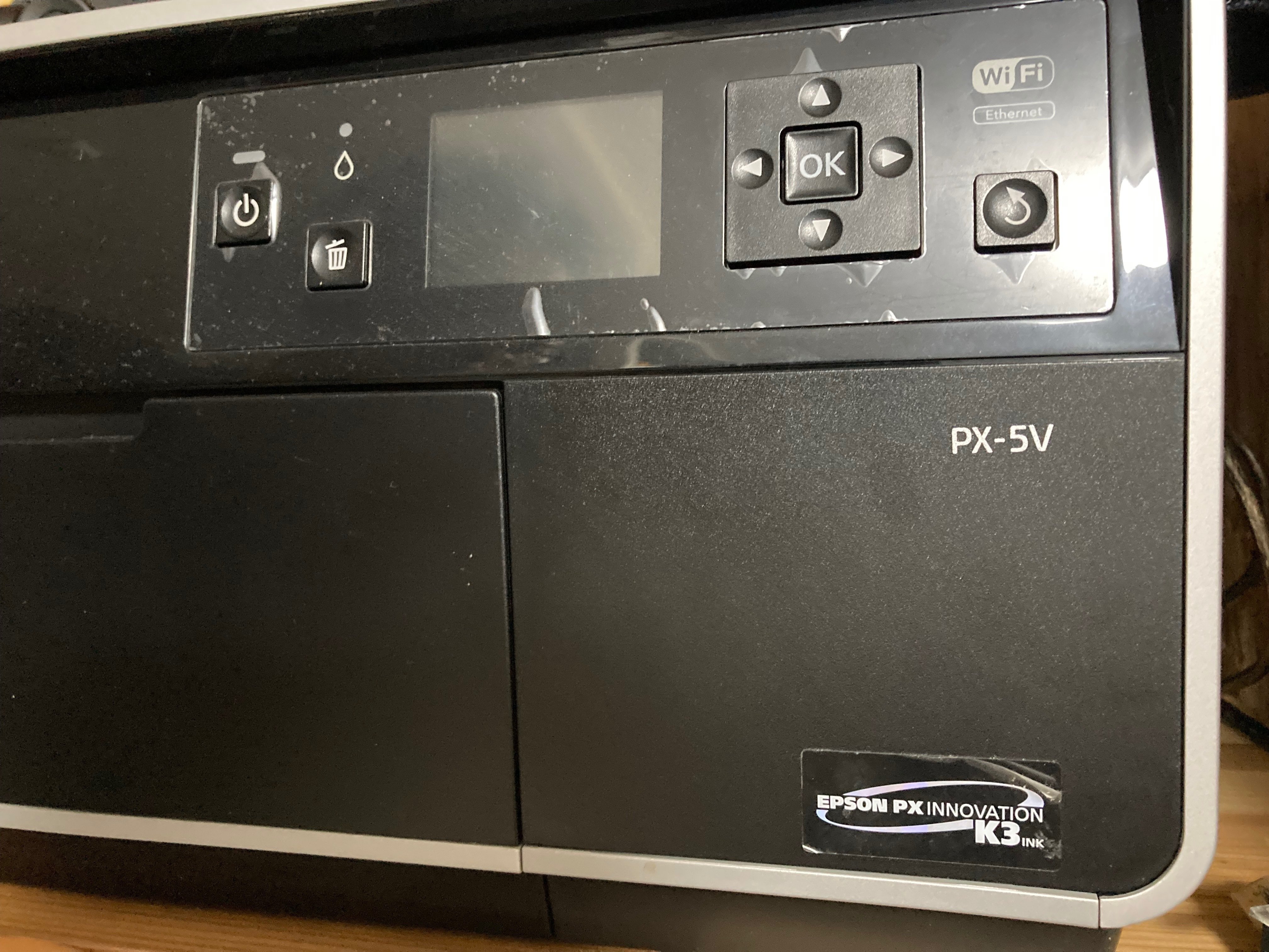 長年働いてくれた我が家の優秀なプリンタ EPSON PX-5Vも卒業へ……｜宮田