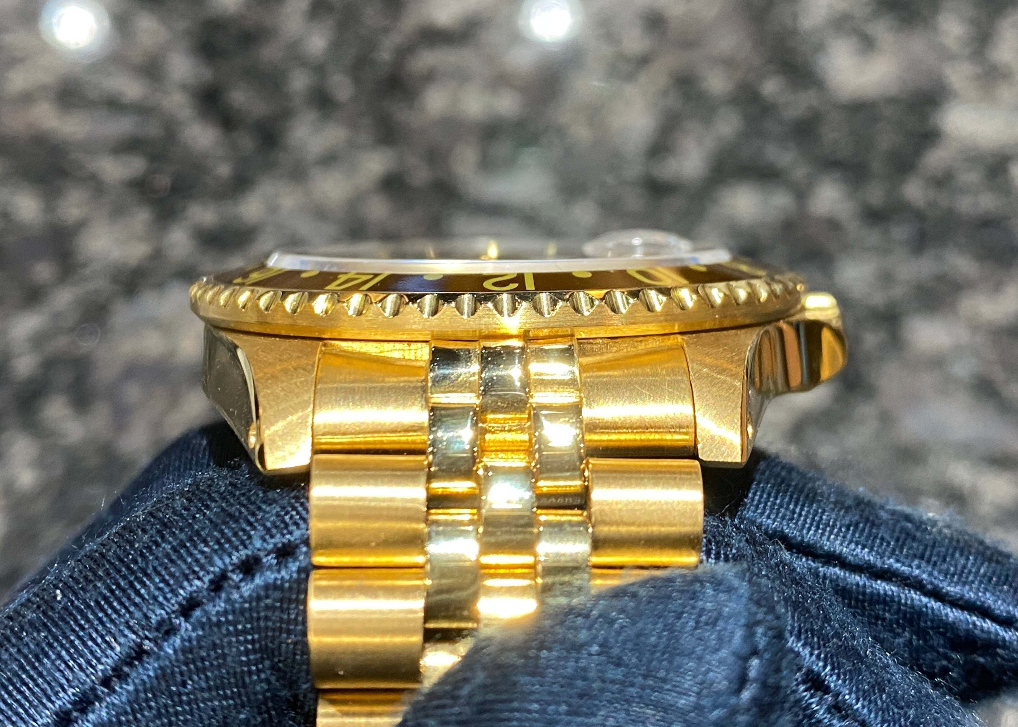 金無垢GMTマスター 16758 フジツボ オールトリチウム 83年｜金子 剛