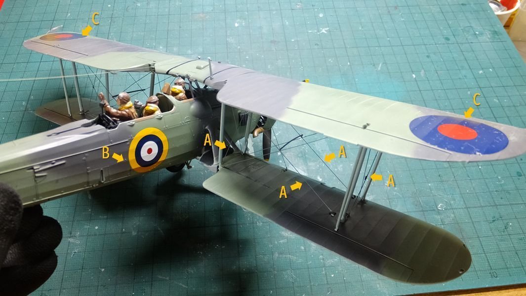 Fairey Swordfish Mk.I Tamiya 1/48 #3｜タイムクラフト造船所