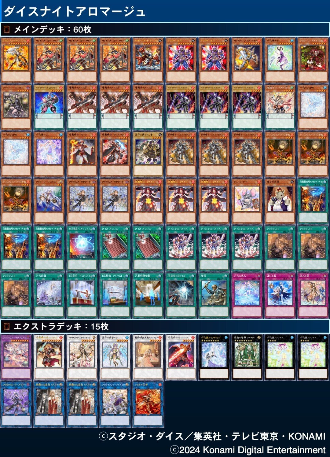 遊戯王】市こふぇの今年使ったカジュアルデッキを振り返る2024｜市こふぇ