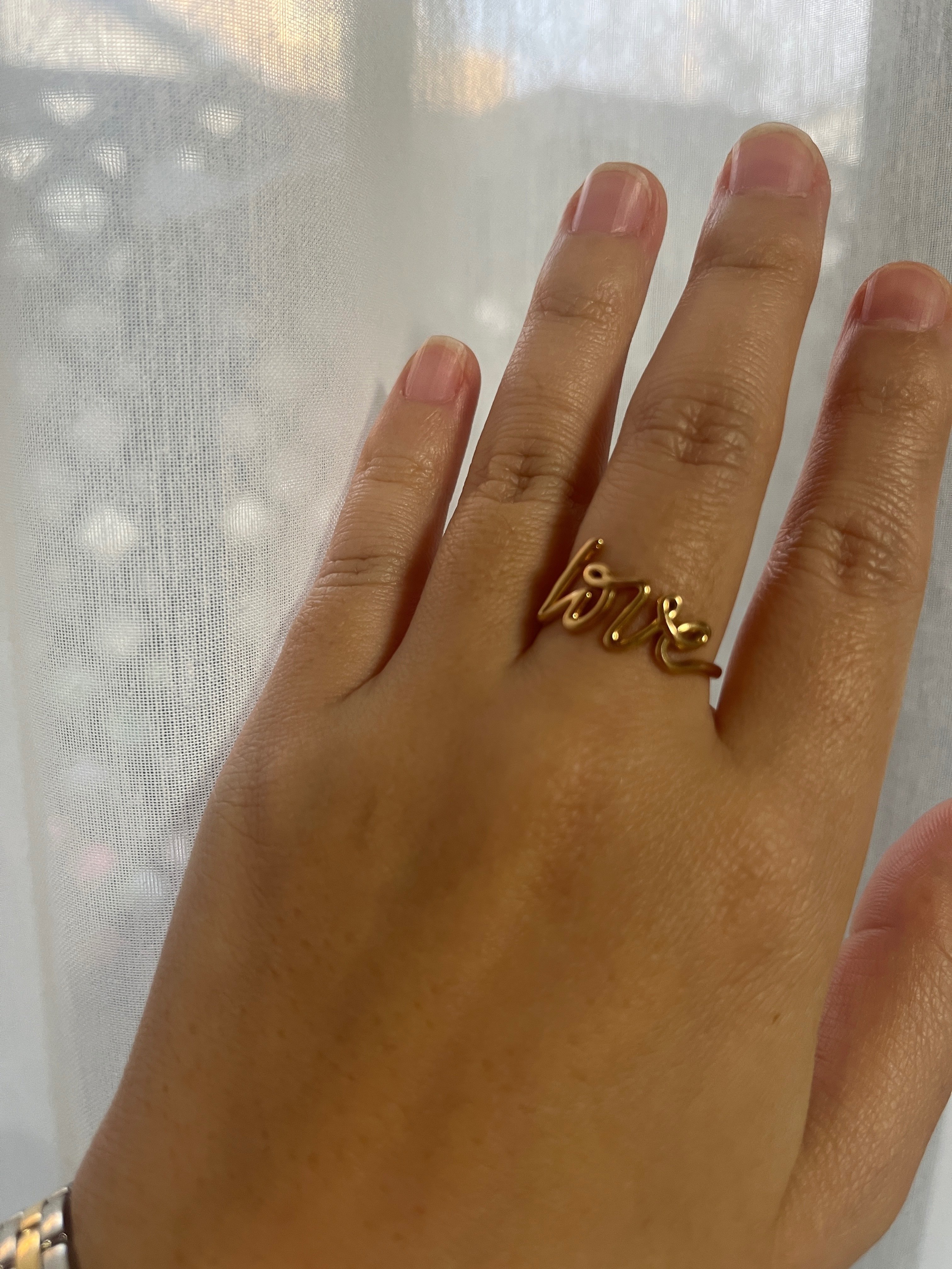 ティファニー ラブリング。使ってみたリアルな感想。YG？RG？ミニと