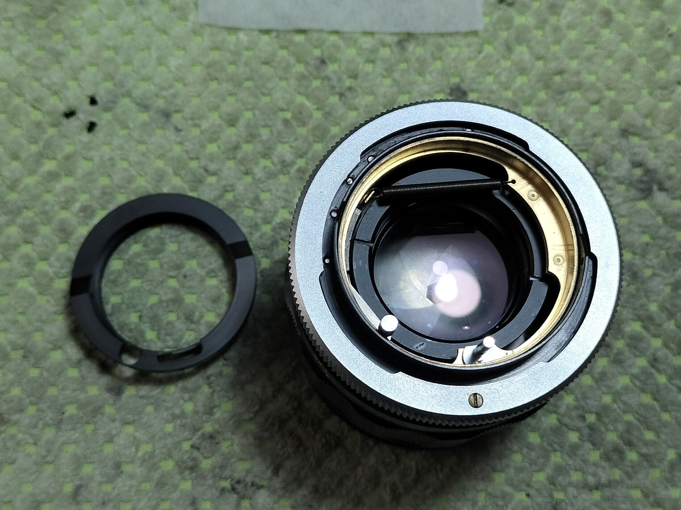 Canon Super Canomatic Lens R 100mm F/2の分解｜フィルムカメラ修理の