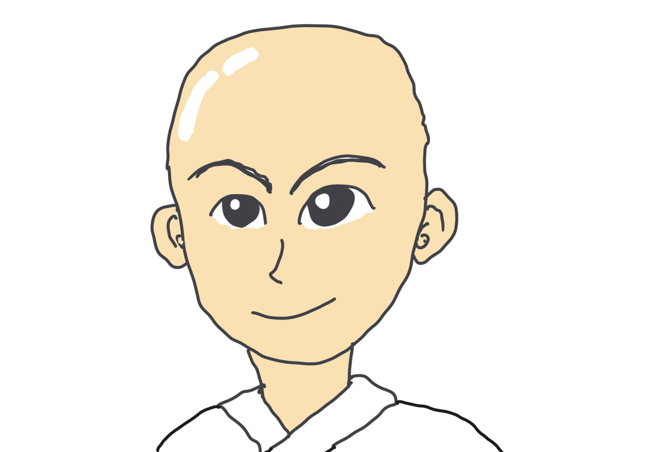 上手に坊主の絵を描こう選手権｜やん（矢野達也）