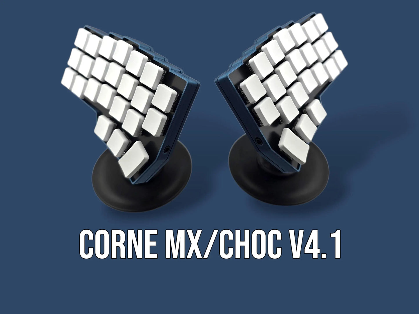Corne v4: Choc - Split Ergonomic Keyboard with Tenting Kit, RGB