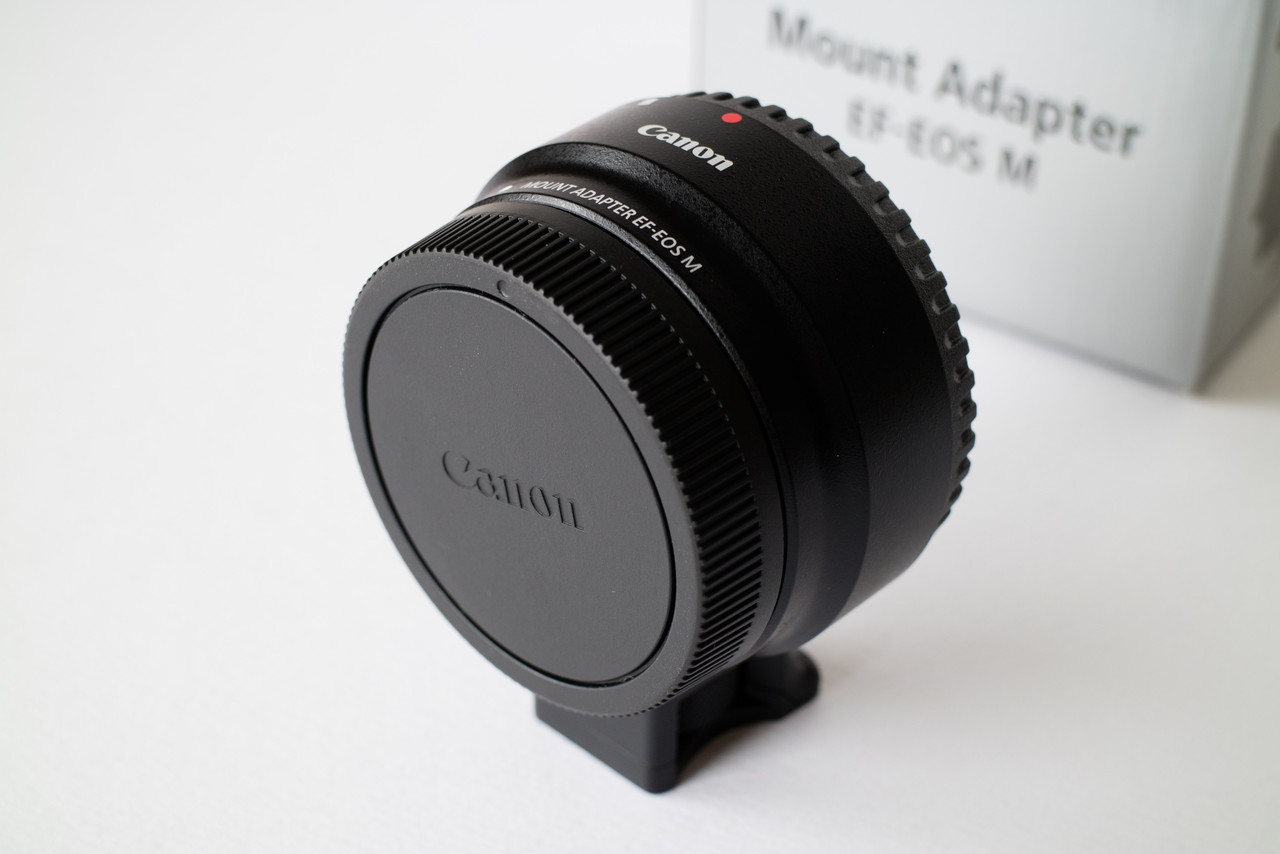 Canon一眼レフ用「EFレンズ」をミラーレス EOS M3,M5,M6,kiss M 等で