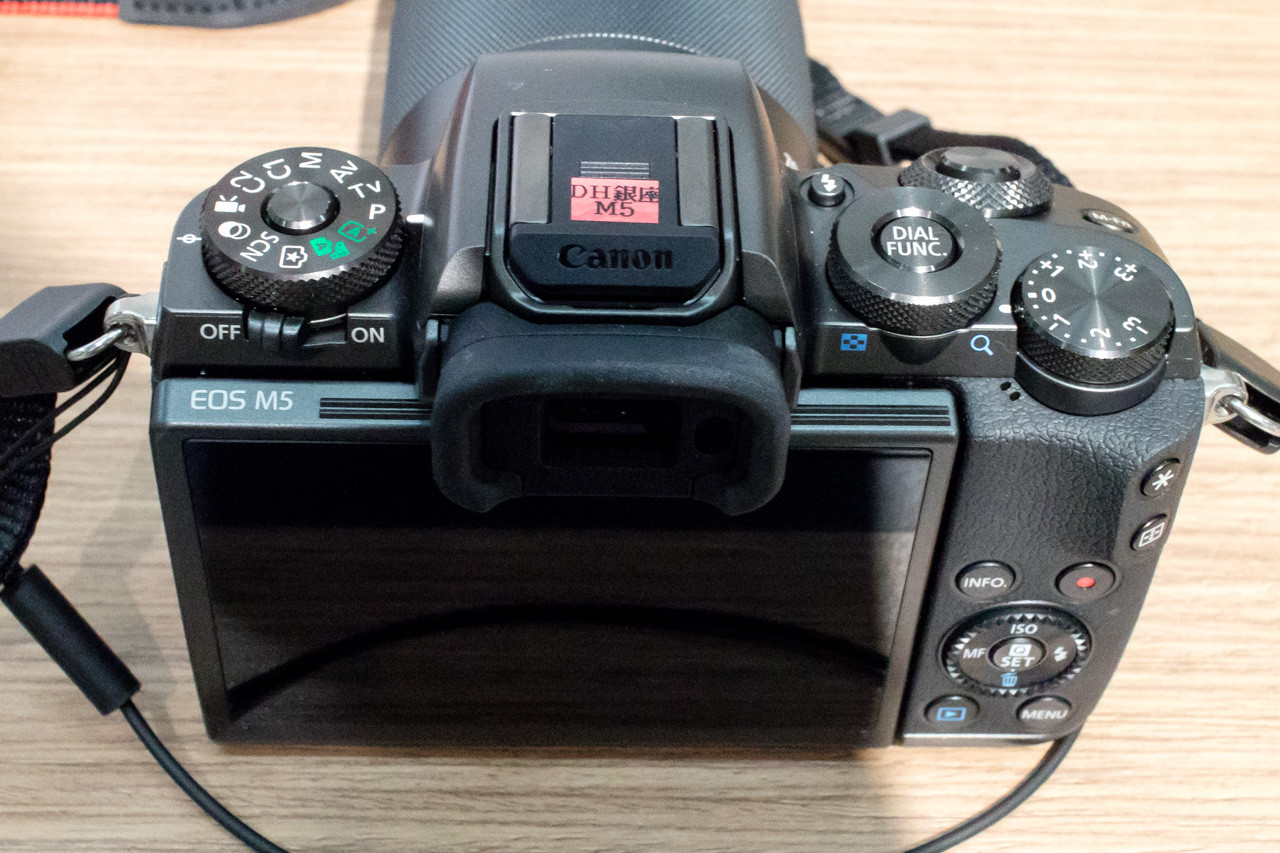 レポート] Canonの新ミラーレス「EOS M5」を実際に触ってきたので特徴
