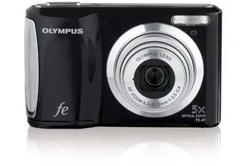 Olympus FE-47 14MP Digital Camera (Black) - Acme Cameras