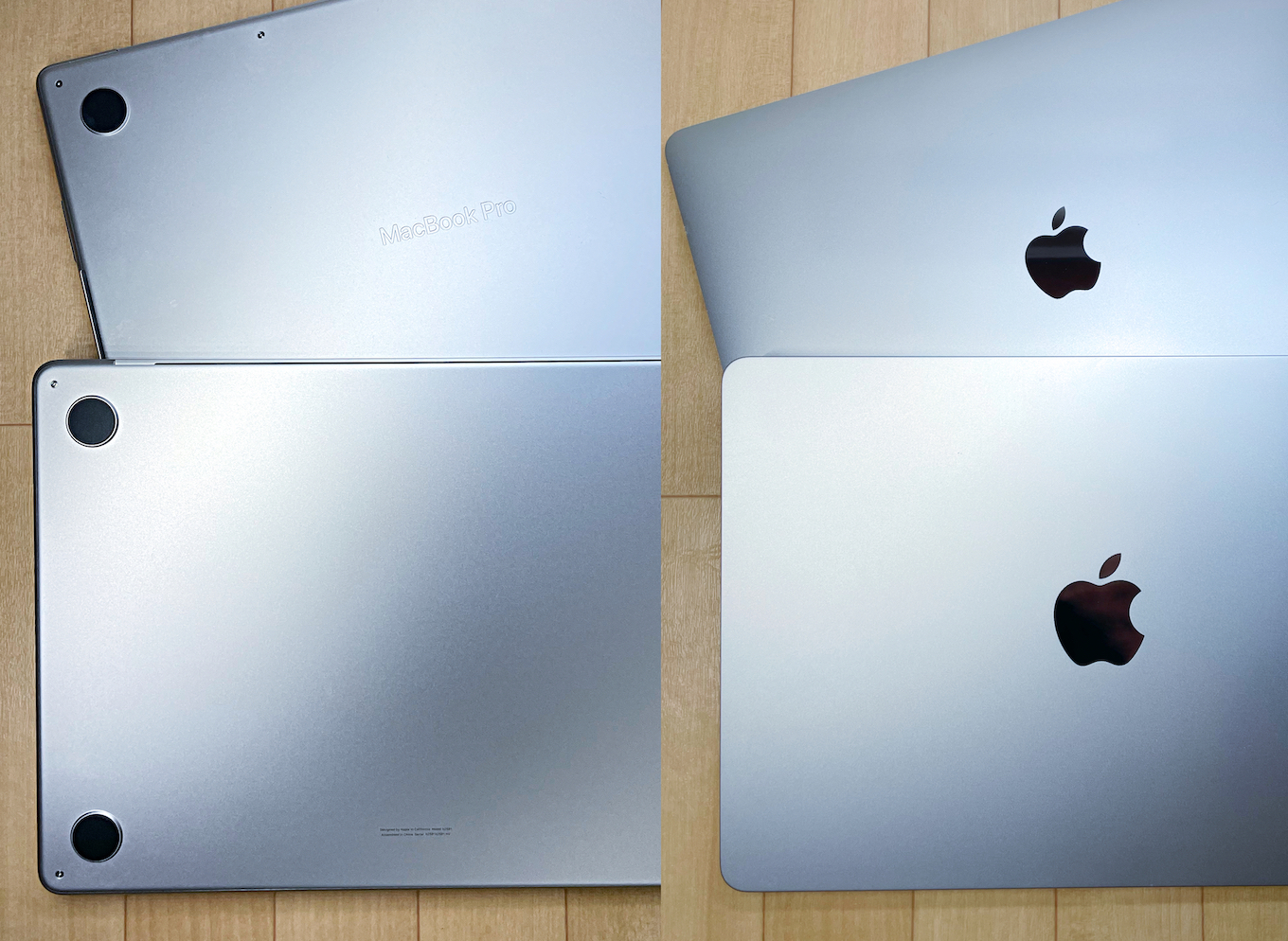 MacBook Air (M2, 2022)の筐体からは「MacBook Air」という刻印が消え
