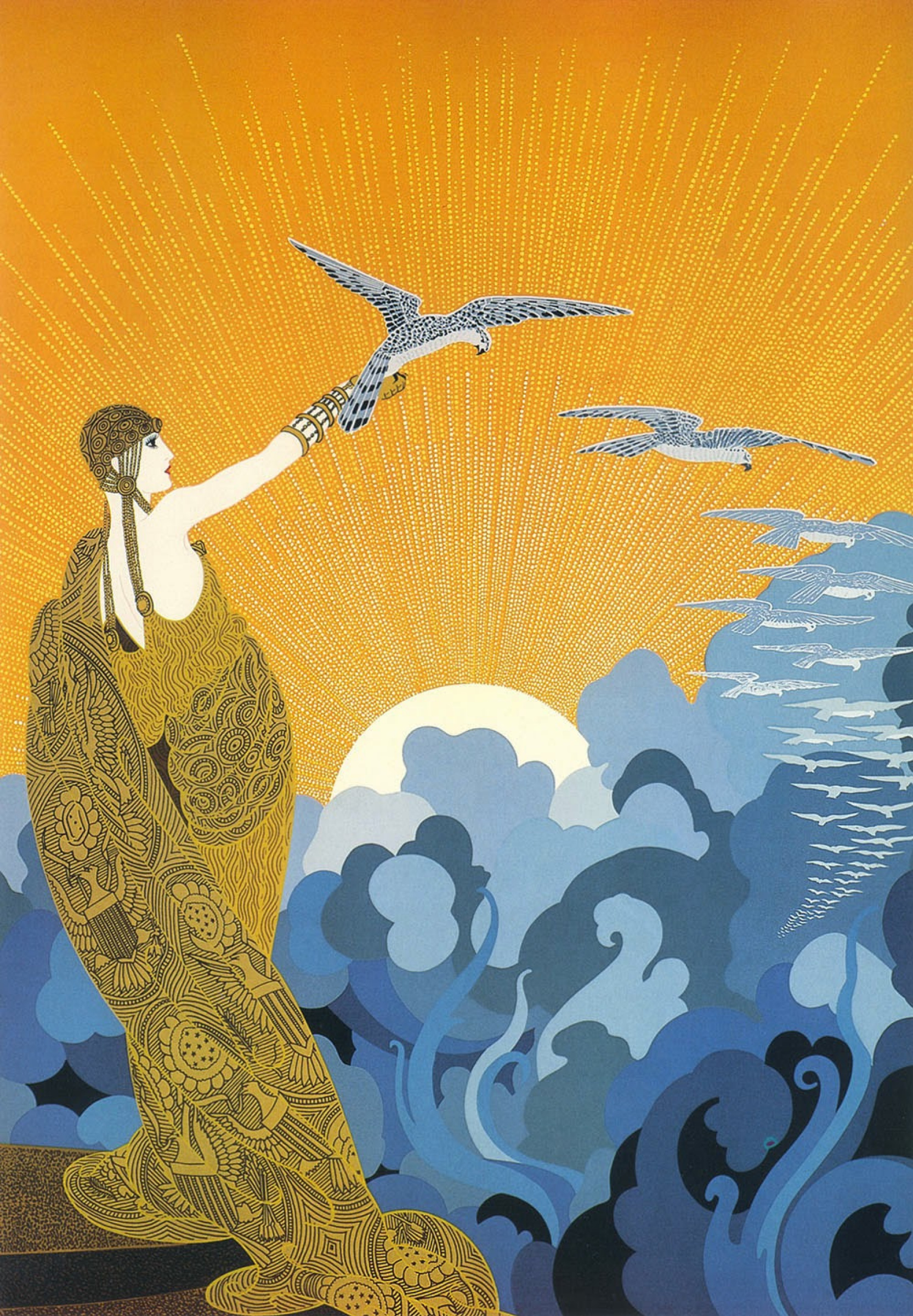 Wings of victory, 1978, 59×80 cm by Romain Tirtoff: History