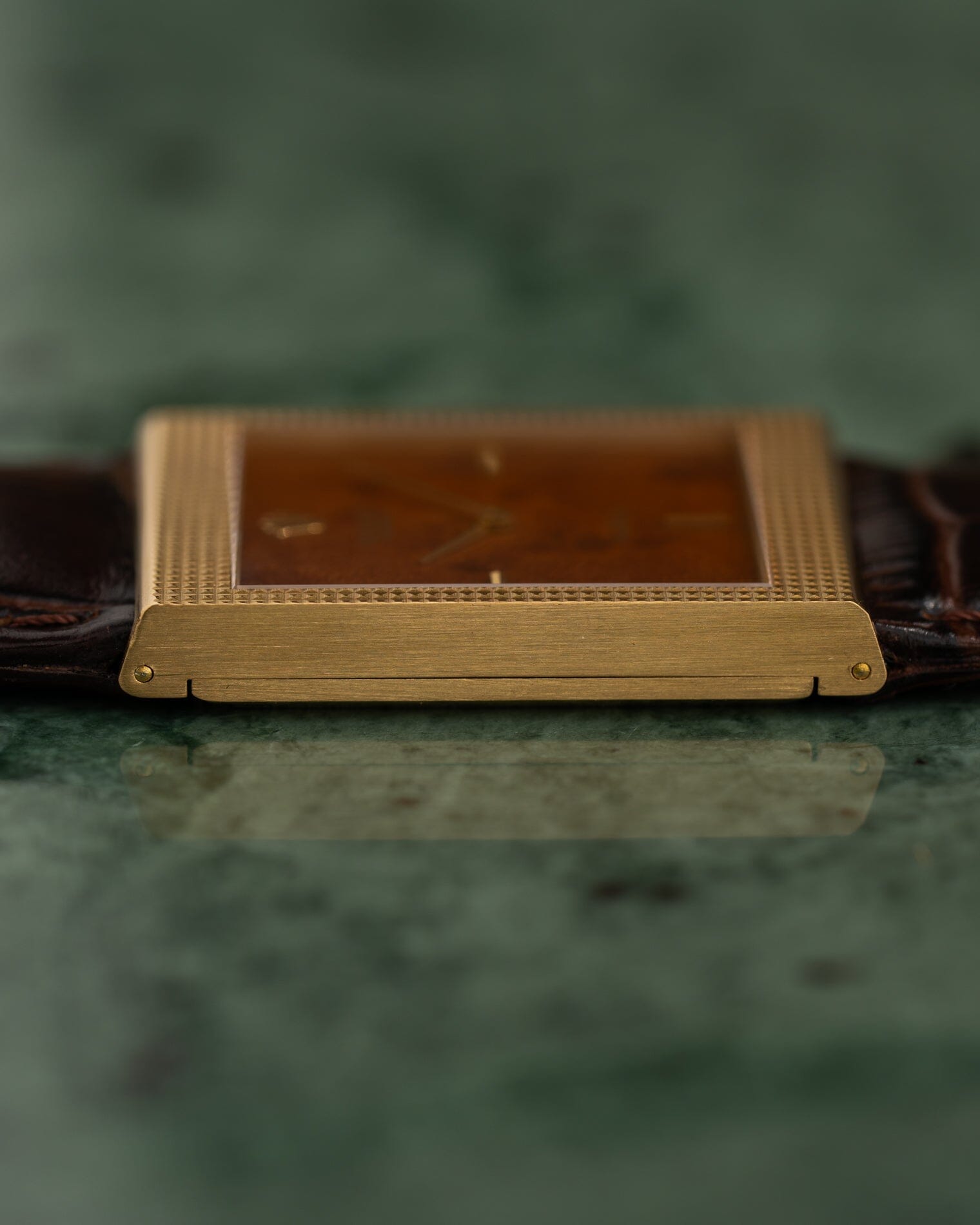 ロレックス チェリーニ 4127 YG ウッドダイアル 箱保証書付き 1990年頃