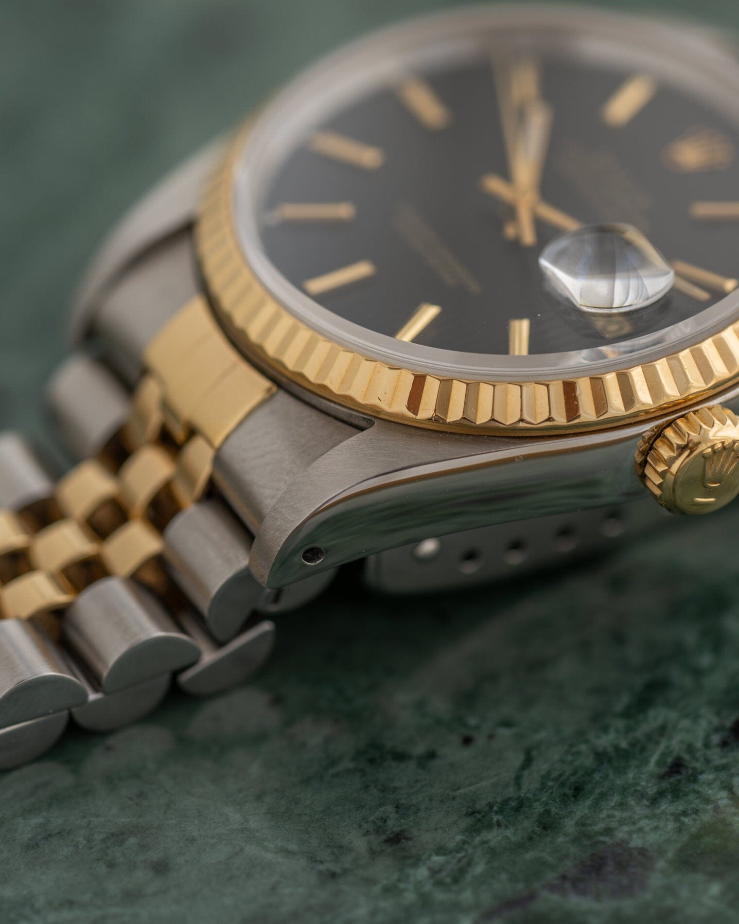 ロレックス デイトジャスト 16233 ブラックタペストリーダイアル 1989