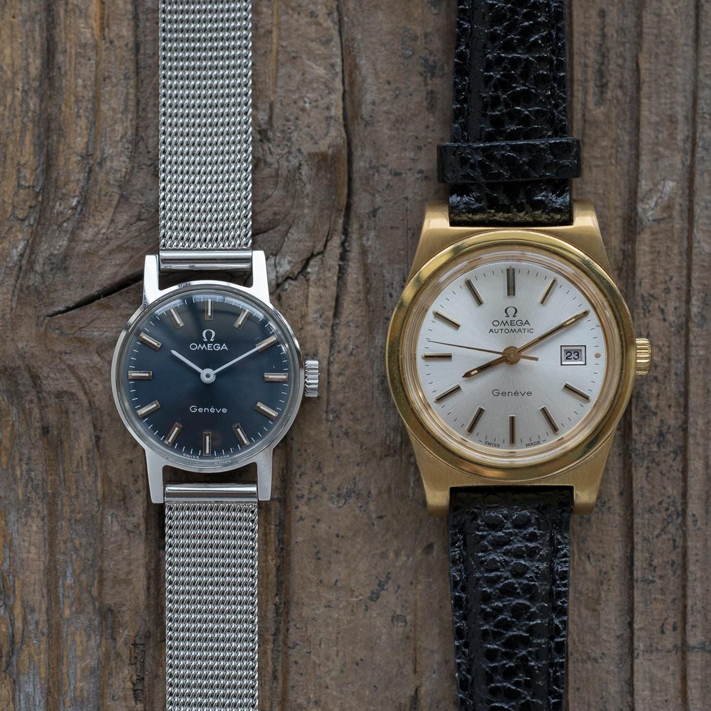 オメガ ジュネーブ ネイビー レディース 70年代 / OMEGA Geneve Ladies