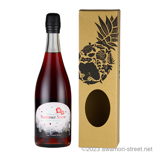 サマースノー ～パイナップルスパークリングワイン～ ロゼ 9度,750ml