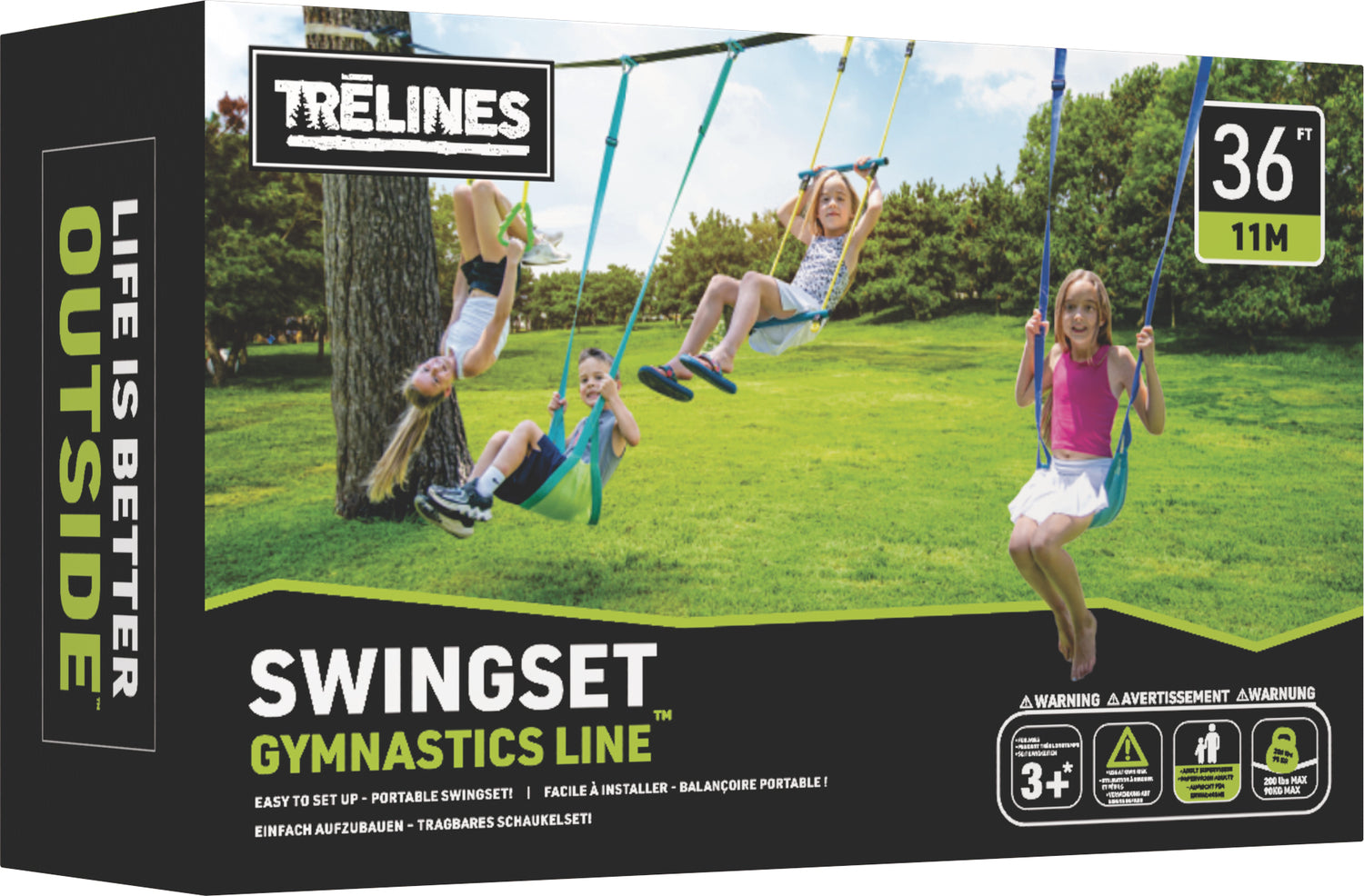 Swingset Adventure Line 36ft – Awesome Toys & Gifts