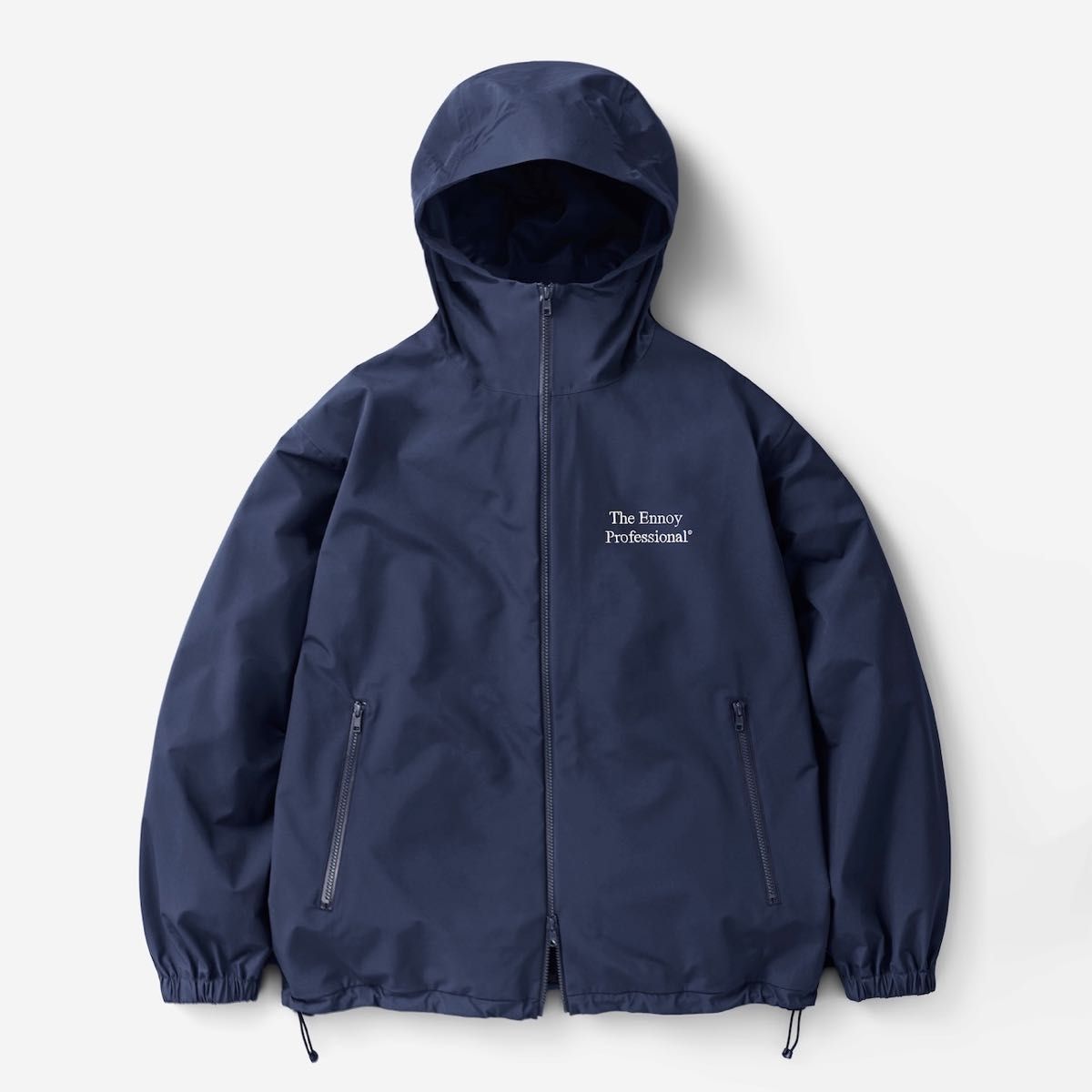 ENNOY 3LAYER SHELL HOODIE (BLACK) XXLARGE エンノイ 3レイヤー