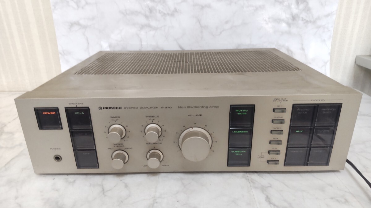 Yahoo!オークション -「pioneer a-570」(オーディオ機器) の落札相場