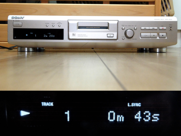 Yahoo!オークション - 01 SONY MDS-JE330 MDデッキ 整備品 動作品 他