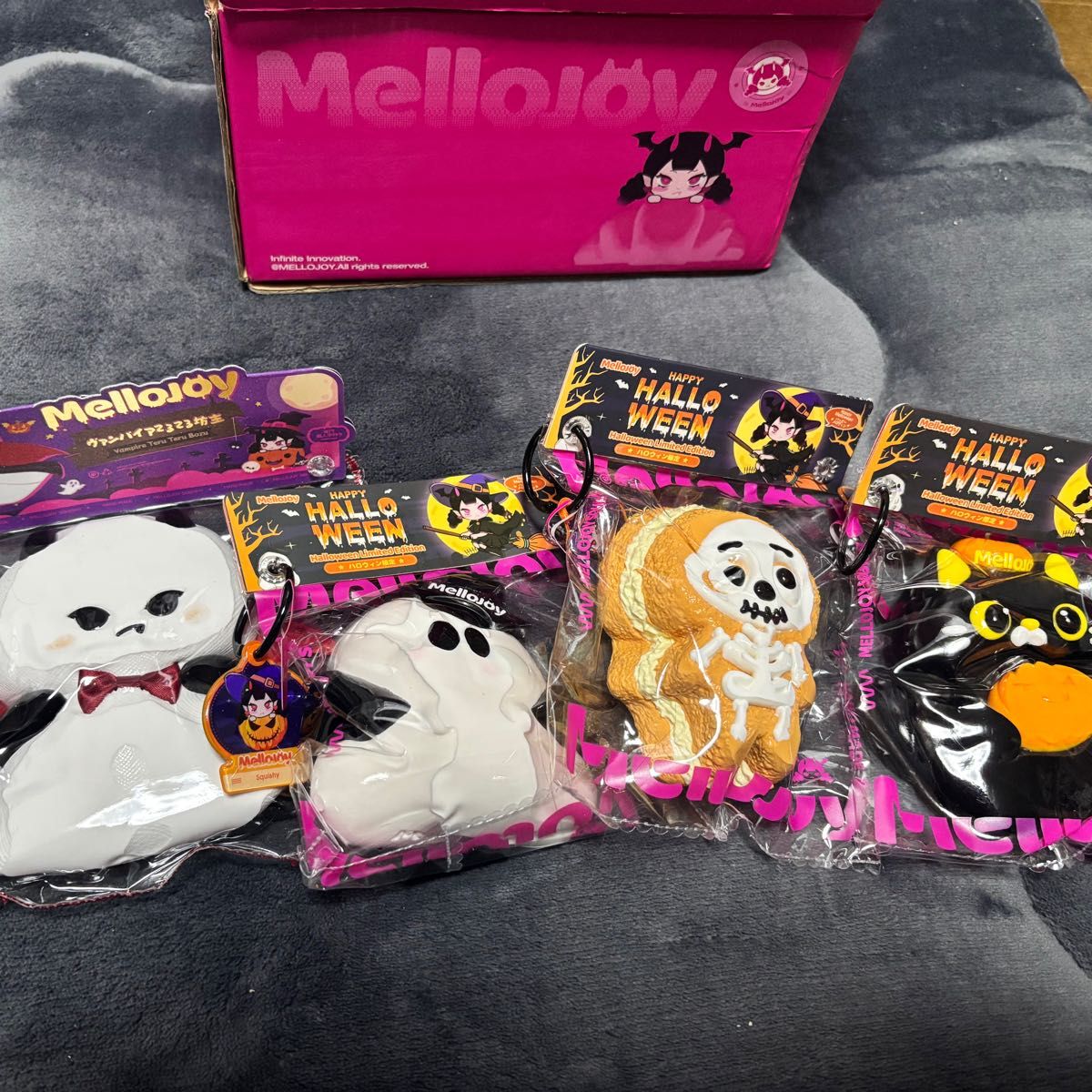 Mellojoy MELLOJOY ハロウィンシリーズ スクイーズ 全4種セット／完売