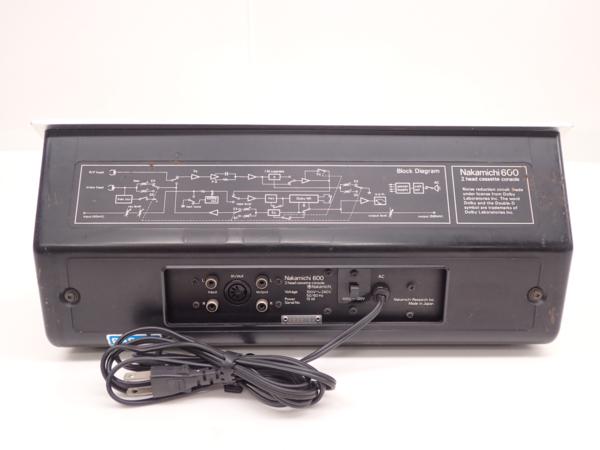 高額買取実施中!!】Nakamichi ナカミチ カセットデッキ 600 ≡