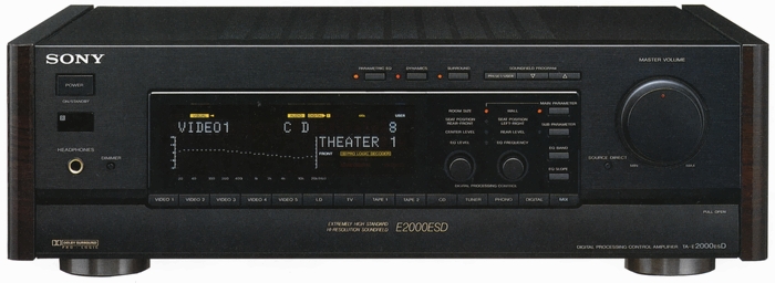 SONY TA-E2000ESD Specifications SONY