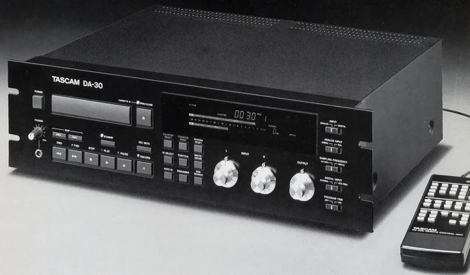 TASCAM DA-30 Specifications TASCAM
