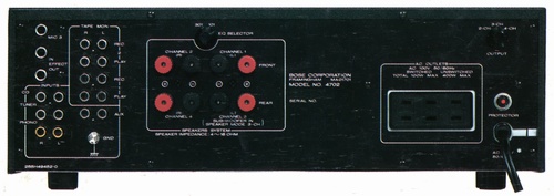 BOSE 4702の仕様 ボーズ