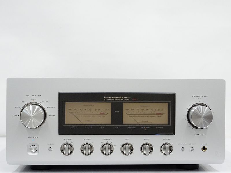 レアマジ綺麗！レストア整備済極上超美品！LUXMANプリメインアンプSQ