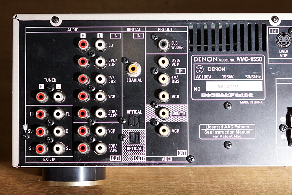 趣味のオーディオ実験室＞中古で買ったAVアンプ＞§増幅－13
